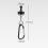 5PCS Magnetic Carabiner Keychain Camping Snap Clip 10