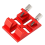 Finderscope Dovetail with Locking Screw Guide Adapter Bracket ,Red 5