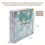 4x Scrapbook Paper Storage with Wheels,Plastic 3