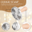 3Pcs Cookie Stamps Metal Mold for DIY Baking Cake Pastry 7