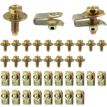 20X Body Bolts U-Nuts Clips Engine Under Cover