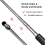Universal Telescopic Stylus Pen for Touch Screens,(Black) 6