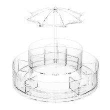 Transparent Cosmetics Desktop Storage Box Makeup Organizer