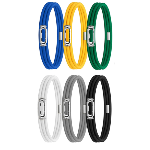 6Pc Garbage Can Bands Cord Adjustable Fits 8-33 Gallon Trash Cans A 1