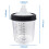 Disposable Paint GunCup Liner and Cap System 20 Oz 3