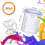 8 Sets Paint Container with Mixing Ball Touch Up Cups (800 ML) 5