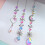 A Crystal Wind Chime Sun Catcher Diamond Prisms Pendant 7