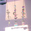 A Crystal Wind Chime Sun Catcher Diamond Prisms Pendant 2