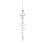 A Crystal Wind Chime Sun Catcher Diamond Prisms Pendant 3