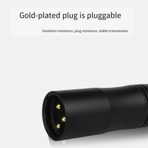 3.5mm TRS female socket to male XLR Balanced Adapter 2