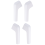 RV Gutter Spouts, Rain Downspout with Extensions, White 5