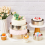 Cake Ring Set 4/6/8/10 Inch Biscuit Cutter Circle Cookie Cutters 4