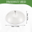 2 Pack Bird Feeders Protective Cover,Dome Dome 10