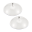 2 Pack Bird Feeders Protective Cover,Dome Dome 2