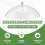 2 Pack Bird Feeders Protective Cover,Dome Dome 5