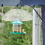 2 Pack Bird Feeders Protective Cover,Dome Dome 9