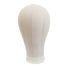 22 Inches Mannequin Canvas Head for Hair Lace Wigs Making and Display