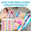 12 Pcs Beach Towel Bands,Elastic Holder 10