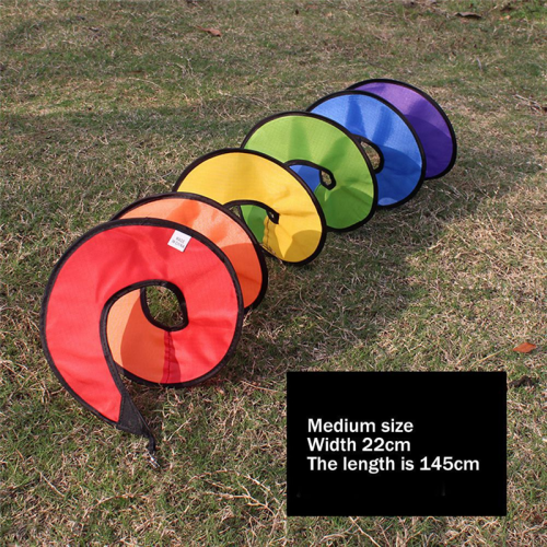 4X Spiral Wind Spinner for Yard Garden, Outdoor Camping (Rainbow)