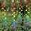 4X Spiral Wind Spinner for Yard Garden, Outdoor Camping (Rainbow) 10