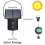 Wind Spinner Rotating Motor Solar Energy Electric Battery Powered 4