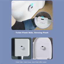 Automatic Toilet Flush Button+Transmitter Flusher