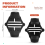Golf Ball Marker High Precision 360-Degree 8