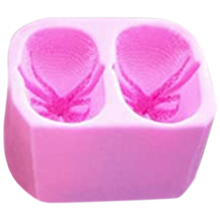 Silicone Fondant Mold Knitted Baby Shoes Cake Decorating Tools
