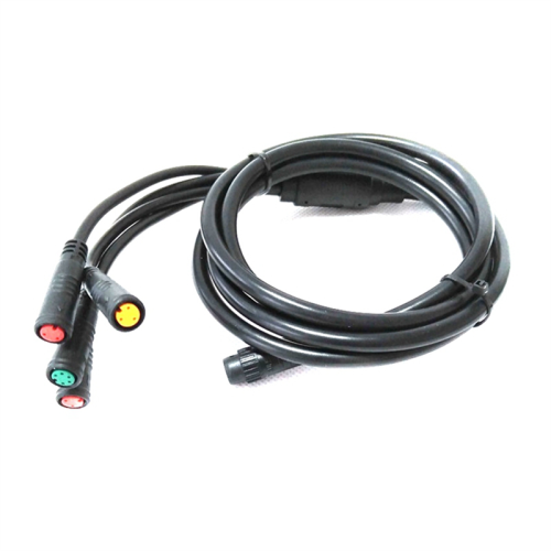 E-Bike 1T4 Extension Cord Cable Waterproof Connector 1
