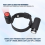 LED Wrist Flashlight USB Rechargeable Waterproof IP67 for Dog Walking 10