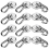 Magnetic Hooks,60LBS Heavy Duty Magnet Hooks Strong Neodymium Magnets 2
