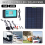 20W Solar Panel 12V 10A Battery Controller Car Charger 8
