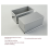 Long Cake Baking Pan Non-Stick Flowing Heart Mold Square Tools 7