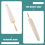5PCS Paper Parasol 60Cm Beach Umbrella White 9