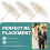 5PCS Paper Parasol 60Cm Beach Umbrella White 10