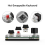 Macropad Gaming Custom Programming Knob Keypads 3 Keys for Photoshop 8