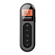 Mini Pocket FM Radio Rechargeable Portable 76-108MHZ