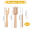 Portable Knitting Fork and Needle Kit, Lucet Crochet 5