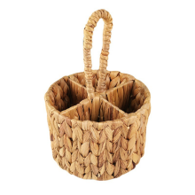 Utensil Carrier, Hand Woven Cutlery Holder for Countertop