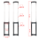 Telescopic Suitcase Luggage Bag Parts Short 6