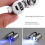Portable Mini Pocket 60X Microscope Jeweler Magnifier 4