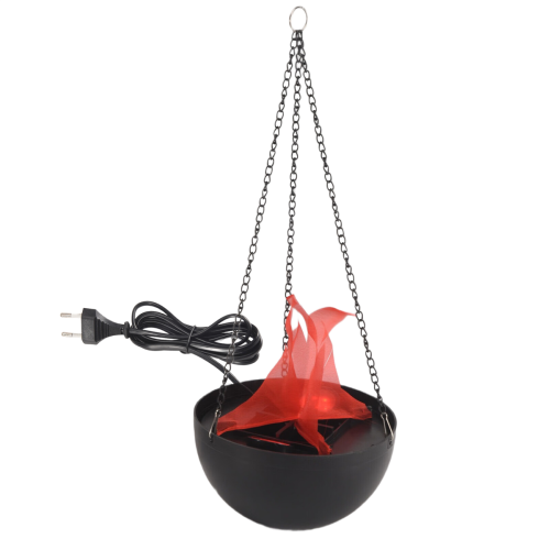 3D Fake-Fire Light, Hanging LED Flame Silk Lamp Prop 2