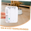 Dog Feeding Reminder, Magnetic OR Double Sided Adhesive Application 7