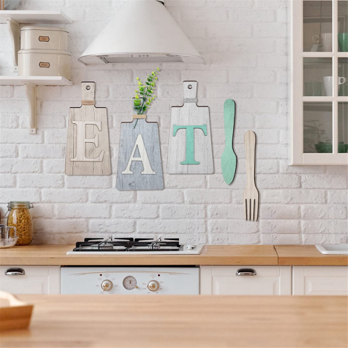 Cutting Board Eat Sign Set,A 2