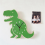 Clock Dinosaur Wall 3