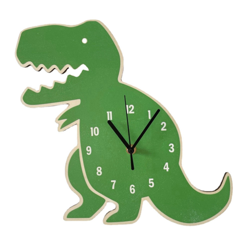 Clock Dinosaur Wall 1
