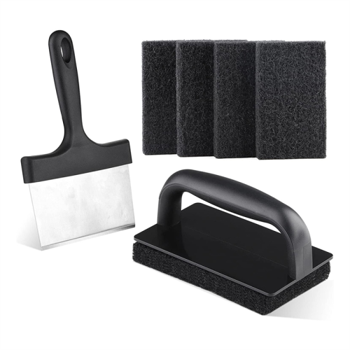 Griddle Cleaning Kit Flat Top Scouring Pads 1