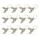 Napkin Rings Set Of 12 Rustic Eucalyptus Wooden 5