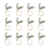 Napkin Rings Set Of 12 Rustic Eucalyptus Wooden 4