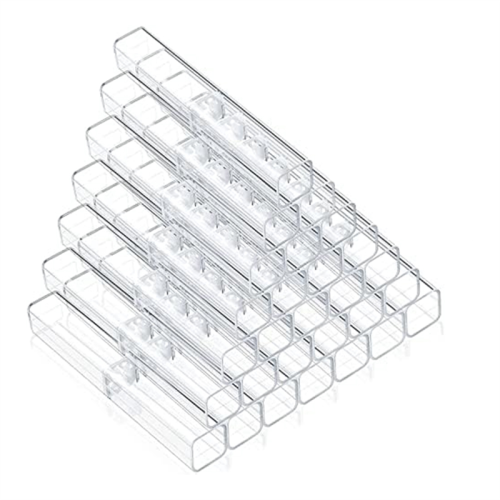 Plastic Pen Case, Gift Empty Pencil Boxes Storage (40Pcs)